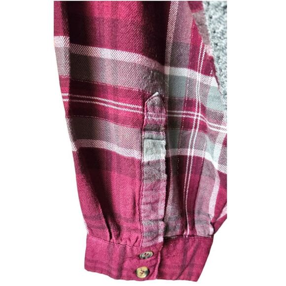 ANGELS FOREVER YOUNG Women's Plus Size Plaid Waffle Knit Shimmer LongSleeve 3X - Picture 9 of 15